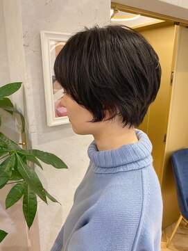 ロンドプランタン 恵比寿(Lond Printemps) 〇暗めカラー デザインカラー ナチュラルブラウンオリーブグレー