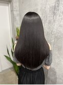 艶髪ストレートで艶髪美人
