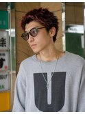 MEN’S HAIR/サーフカール/刈り上げセンターパート/藤沢