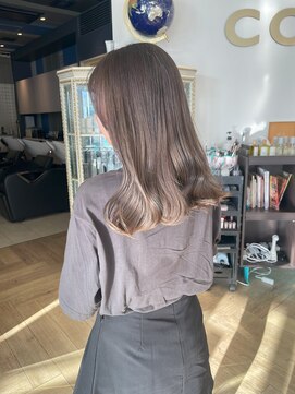 コワファースト 大分(COIFF1RST) ハイトーン！ミルクティーベージュ