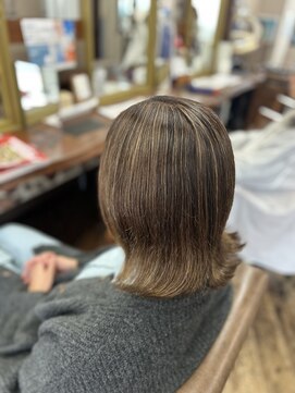 アート(art) 白髪ぼかしハイライト×毛髪デトックス