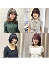 【スタイリスト別】得意技術ご紹介♪髪質改善/縮毛矯正/艶カラー/メンズカット/骨格矯正/Luana梅田