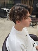 men's/センターパート/メンズパーマ/メンズカット/布施駅