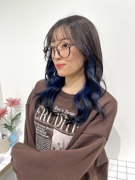 ケシキ大名(keshiki) 大人可愛いインナーブルー/keshiki大名 NANA