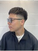 メンズカットフェードスキンフェードクロップバーバー