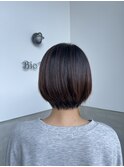 ショートボブ/まるみショート/20代30代40代