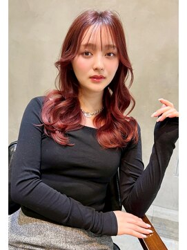 エース (ACE) ACE横浜 チェリーレッド×巻き髪