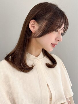 アグノス 青山(Agnos) 薄めバングクールショートデジタルパーマうる艶髪