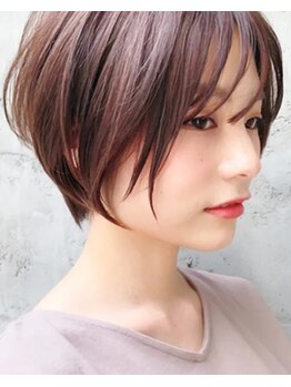 パザパ 成沢店(pa.za.pa.)の写真/《『人気Ｎｏ.1』圧倒的☆透明感カラー＋カット￥6800～》こだわり抜いた繊細なカットで毛先まで微調整◎