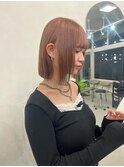 ぱつんと bob × まろやかbeige