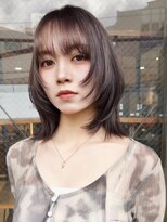 ボコカ(bococa)&nbsp;【macana指名】レイヤーカット透明感カラーグレーハッシュカット
