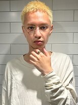 アリエッタ アザブ(ARIETTA AZABU)&nbsp;ベリーショート/金髪ショート/ダウンバングショート