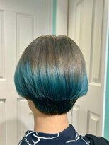マティーナ ヘアー 池袋(Matina hair)&nbsp;【スカイブルーグラデーション】池袋美容室