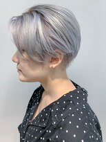 テトヘアー(teto hair) short (マッシュショート、ハンサムショート、ホワイトブリーチ)