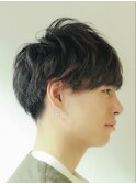 爽やかソフトツーブロックマッシュ【ibrel自由が丘  佐々木】