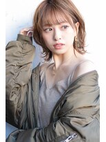 サングース(Sungoose)&nbsp;sungoose tokyoココアブラウン大人かわいいフリンジウェーブ