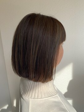 グリー ヘアープロデュース(Gree hair produce) 【Gree小川真由美】ハイライト*アディクシーカラー*サファイア*