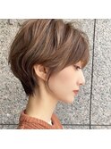 大人ショートボブ