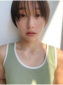 ナチュラルマッシュショート