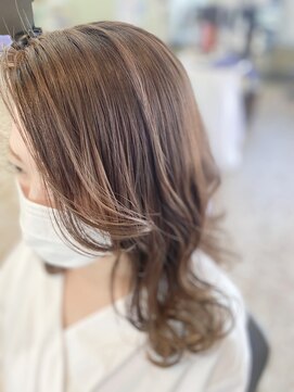 ウィズ ANNEX店(With) ふんわりアッシュ×ベージュ