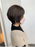 [OCEAN Hair&Life藤原純] 白髪ぼかしハイライトくびれショート☆