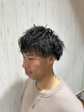 ソワン ドゥ ブレス 立花店(soin de brace) メンズツイストパーマ