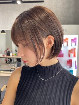 プルーヴ 秋葉原(prove) 30代40代大人女性/前髪ありショートボブ/ショートヘア/髪質改善