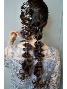 ドッツ(Dots.) 【Dots.】スーパーロングオシャレあみおろしヘア