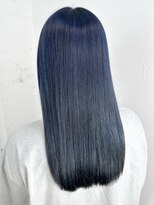 アイティー バイ アルバム 中野店(IT by ALBUM)&nbsp;ダークラベンダー_グレーベージュレイヤーロング_ba471071