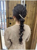 【ヘアセット】編み下ろしstyle*
