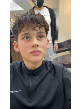 サンチャサロン(sancha salon) 初パーマ