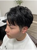 ふんわりパーマ