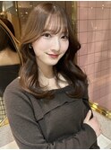 韓国風前髪×レイヤーカット【髪質改善/仙台/レイヤーカット】
