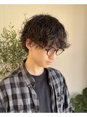 メンズパーマスタイル