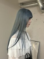 ノラ シンディ(NORA CYNDY)&nbsp;デザインカラーシャドウルーツカラー裾カラーレイヤーカット