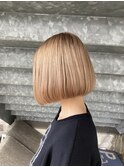 大人可愛い20代30代40代50代60代ショートボブ/大分/別府