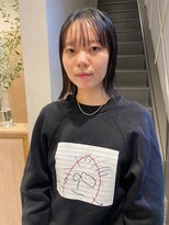 フェンヘアーアイス 中目黒(Fen.hair ici)&nbsp;大人可愛い小顔レイヤーボブ似合わせポイントブリーチ