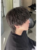 プルーブトウキョウ 渋谷(PROVE TOKYO)&nbsp;メンズマッシュウルフゆるふわシャドウパーマ