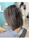 バレイヤージュ ケアブリーチ ベージュ グレージュ ブラウン