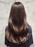 【頭皮につけないヘアカラー】高発色ルフレカラー＋ウォーターTR　￥4500