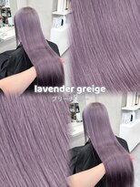 ベレーザ 渋谷(BELEZA) 13528ブリーチ&ダブルカラー韓国レイヤーラベンダーパープル