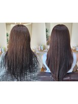 タイニー(Tiny)&nbsp;縮毛矯正beforeafter