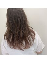 ビューティズム エルム(Beautism Elm) ロング　レイヤー　ピンクブラウン