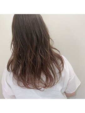 ビューティズム エルム(Beautism Elm) ロング レイヤー ピンクブラウン