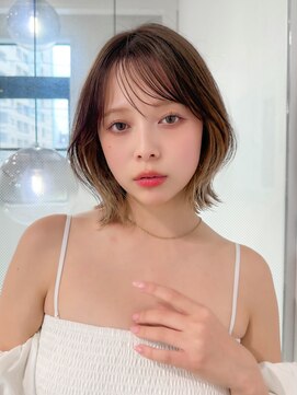 ロンドエニカ 大宮(Lond enika) ショート/ハイライトカラー/白髪/白髪ぼかし/ブリーチ/大宮