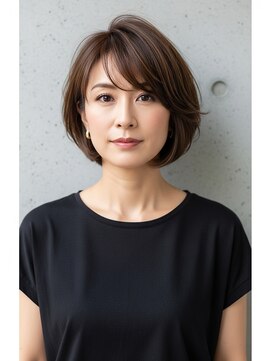 プラグ ヘアーデザイン 大名店(PLUG hair design) ショートボブ
