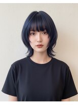 ソラ(sora) 秋 髪 狼 濃紺