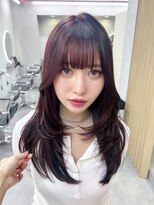 ヘルツ(Hz)&nbsp;レイヤーカット/ピンクラベンダー