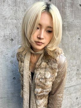 <杉山> ブリーチWカラー