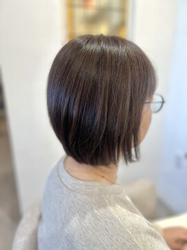 柔らかショートボブ